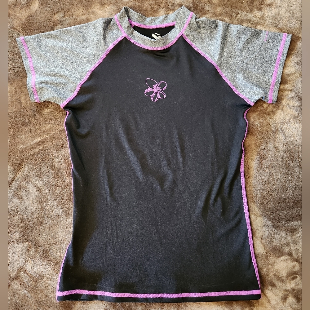 Burnside women's short sleeve swim tee